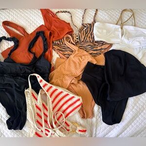 Lot of 7 Aerie Bikinis